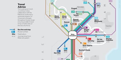 Mapa de autobús 